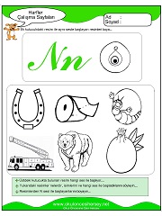 N Sesi Çalışma Sayfaları